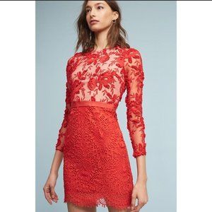Anthropologie | Monique Lhuilier lace dress